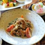 Lotek Kayumanis with Shrimps Cakes