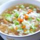 Asparagus Soup with Crab Meat