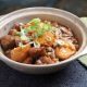 Stewed Eggplant and japanese bean curd