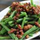 Wok Fried French bean with minced beef