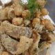 Deep Fried Fish Skin and Sweet Corn