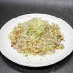 CHICKEN FRIED RICE WITH TWO SALTED FISH 