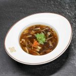 FISH LIP SOUP COMBINATION WITH MUSHROOM 