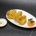 DEEP FRIED SHRIMP DUMPLING WITH MAYONAISE SAUCE 