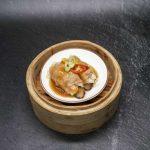 STEAMED BEANCURD SKIN WITH CHICKEN BLACK MUSHROOM